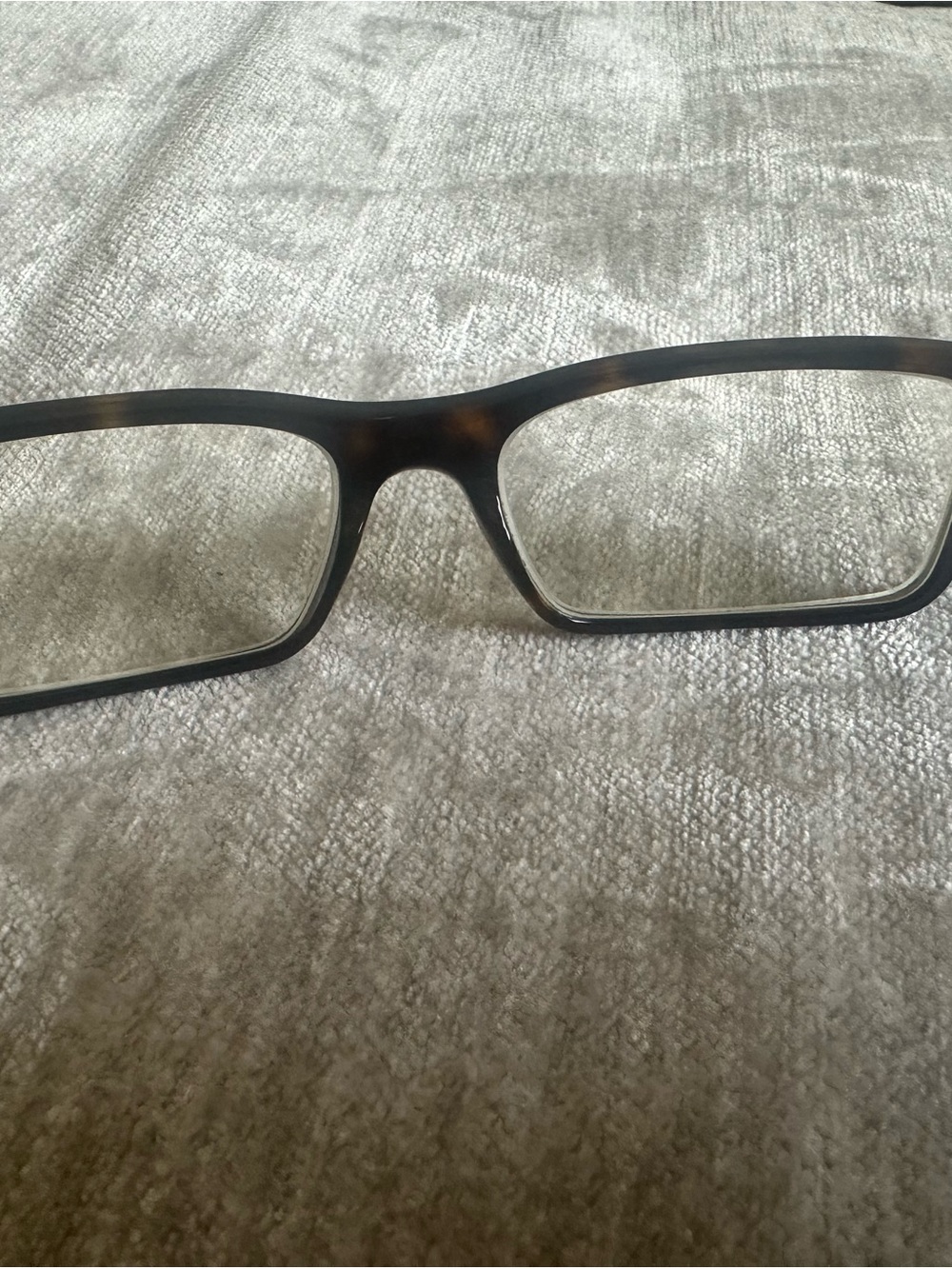Emporio Armani Men's Black Rectangular Eyeglasses EA3003 Tortoise Shell Frames - Picture 6 of 9